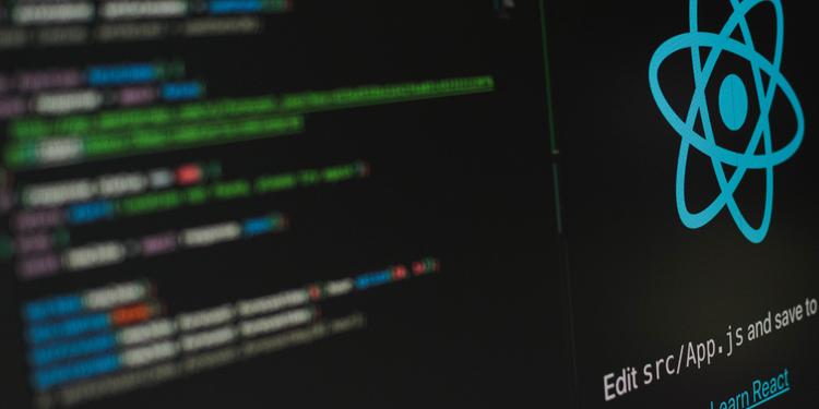Screen showing code and react documentation